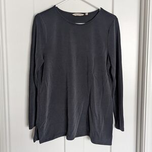Soft Surrounding Charcoal Long Sleeve sz M - modal blend